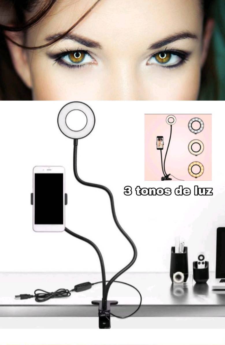 ARO LED PROFESIONAL PARA CELULAR