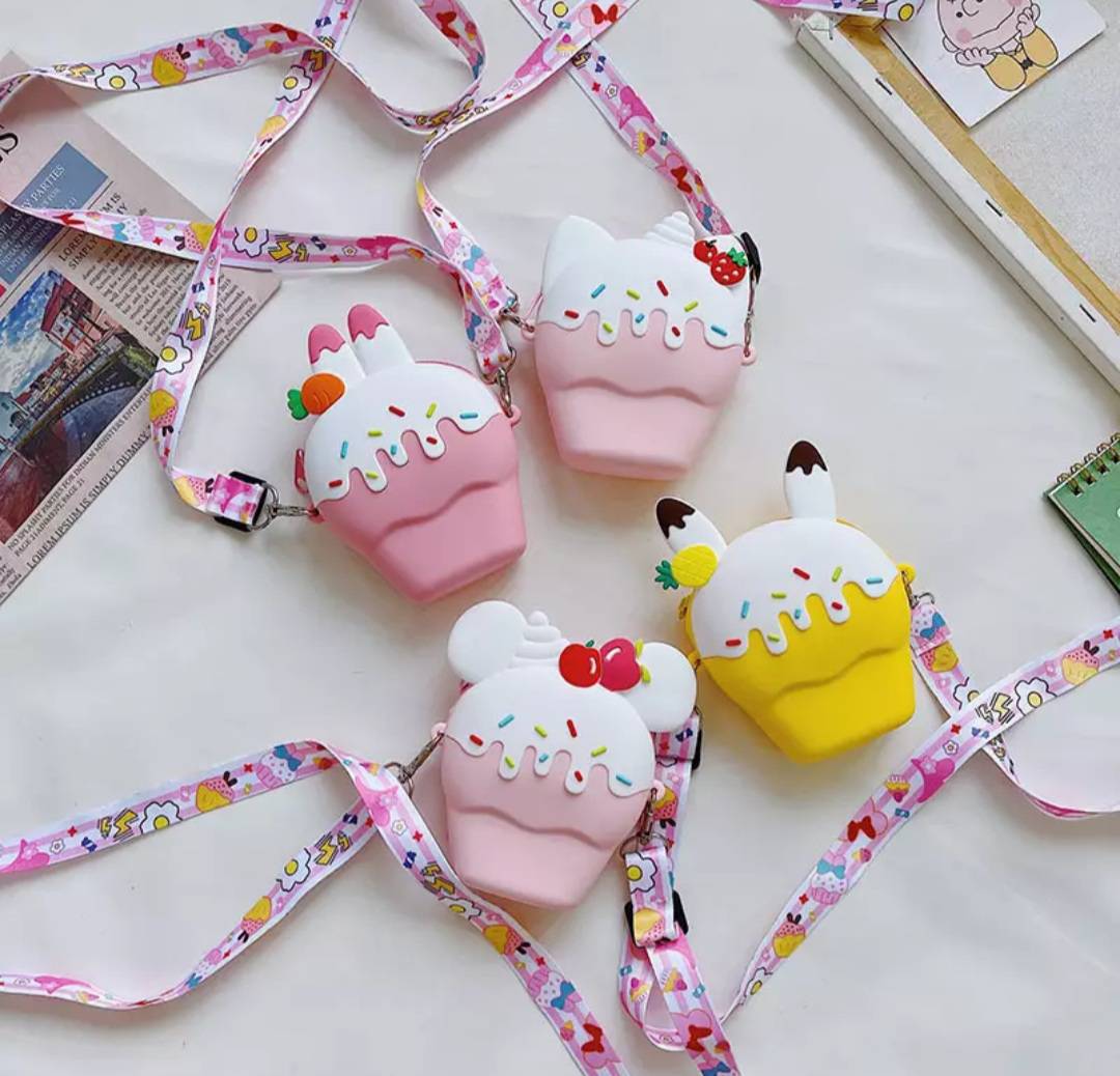 MINI BOLSO KAWAII DISEÑO HELADO