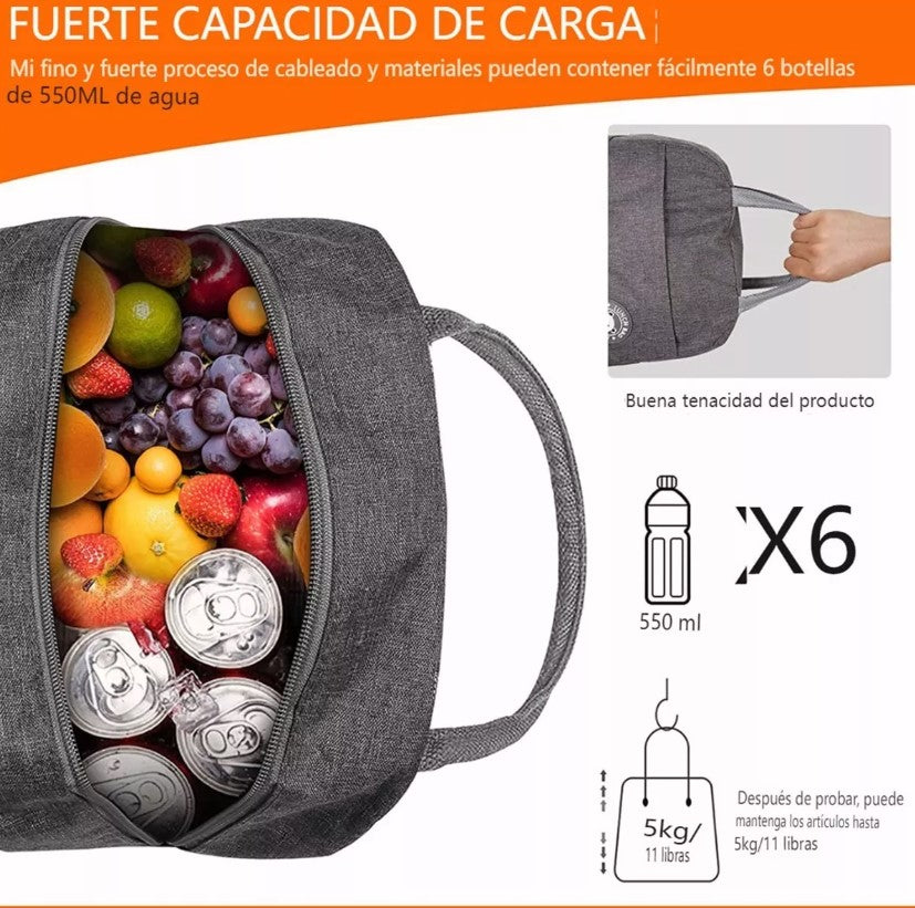 Lonchera Bolso Termico Alimentos Almuerz